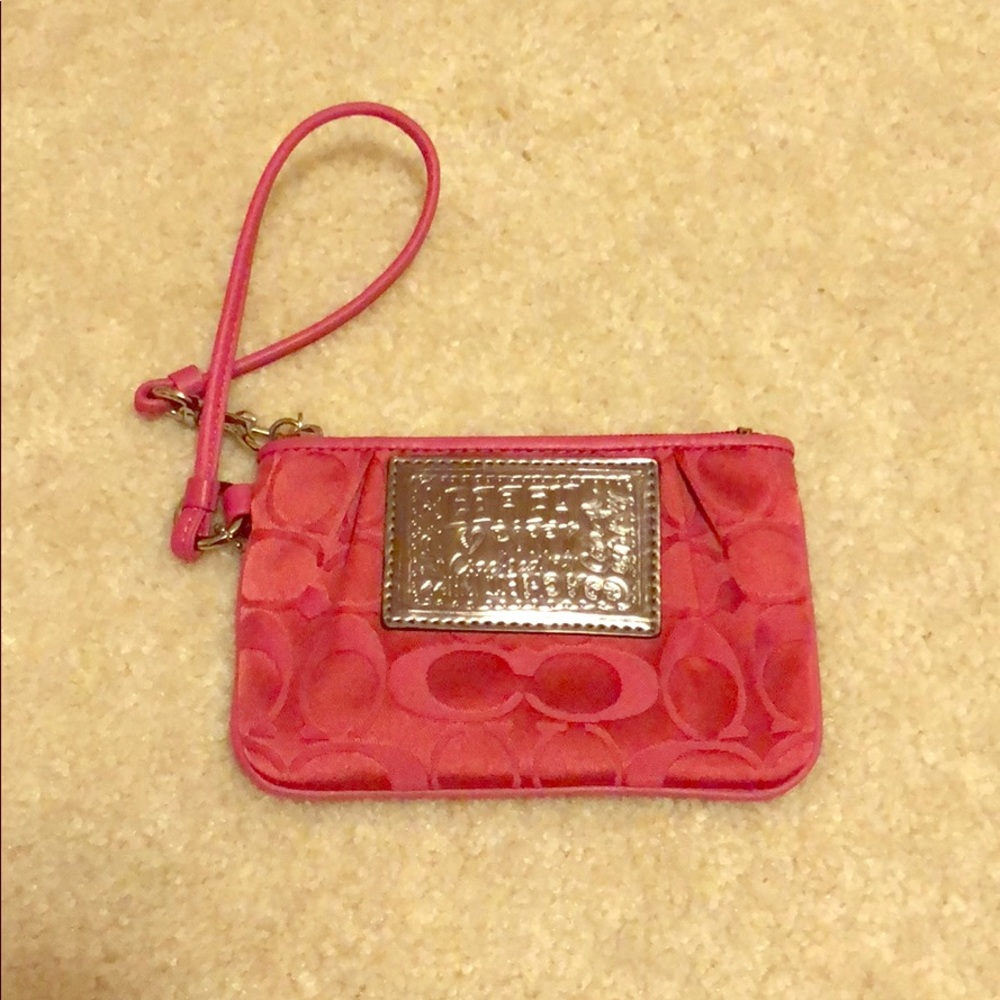 Coach Poppy Wristlet